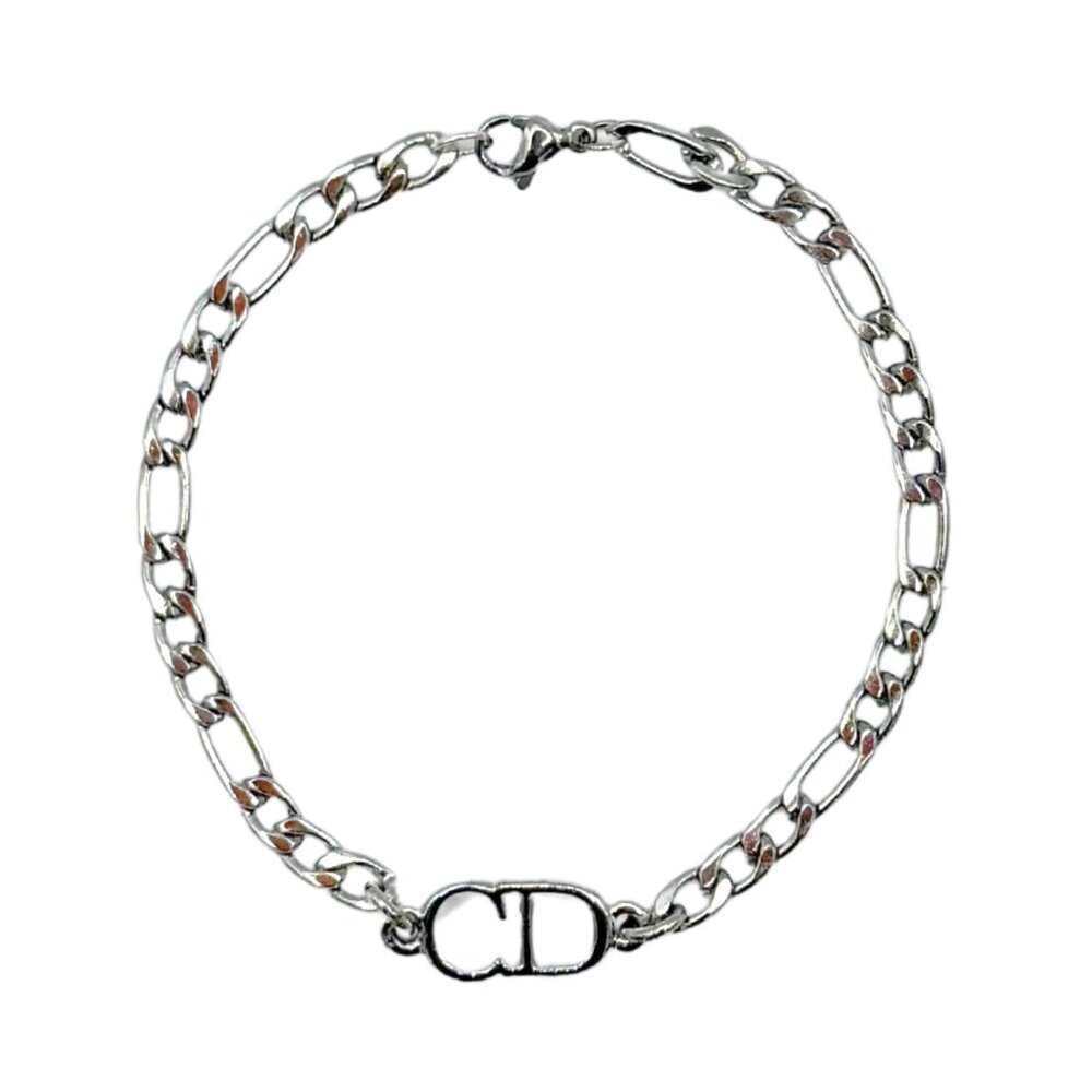 Repurposed CD Pendant Bracelet